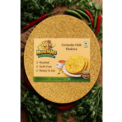 Coriander Chilli Khakhra